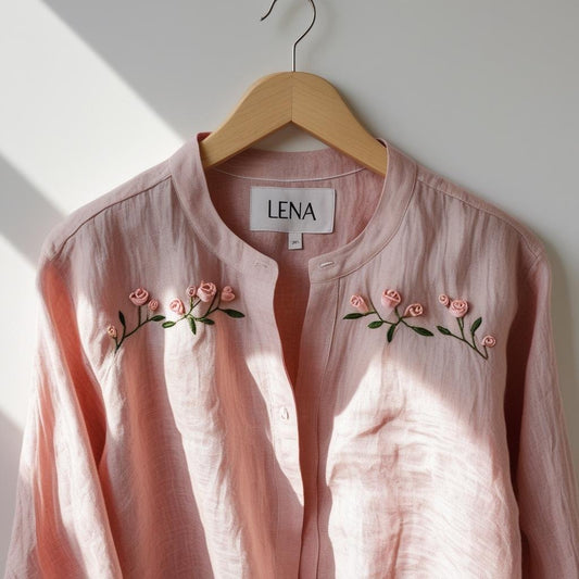 Rosebud Whisp Shirt — “Blush Light”